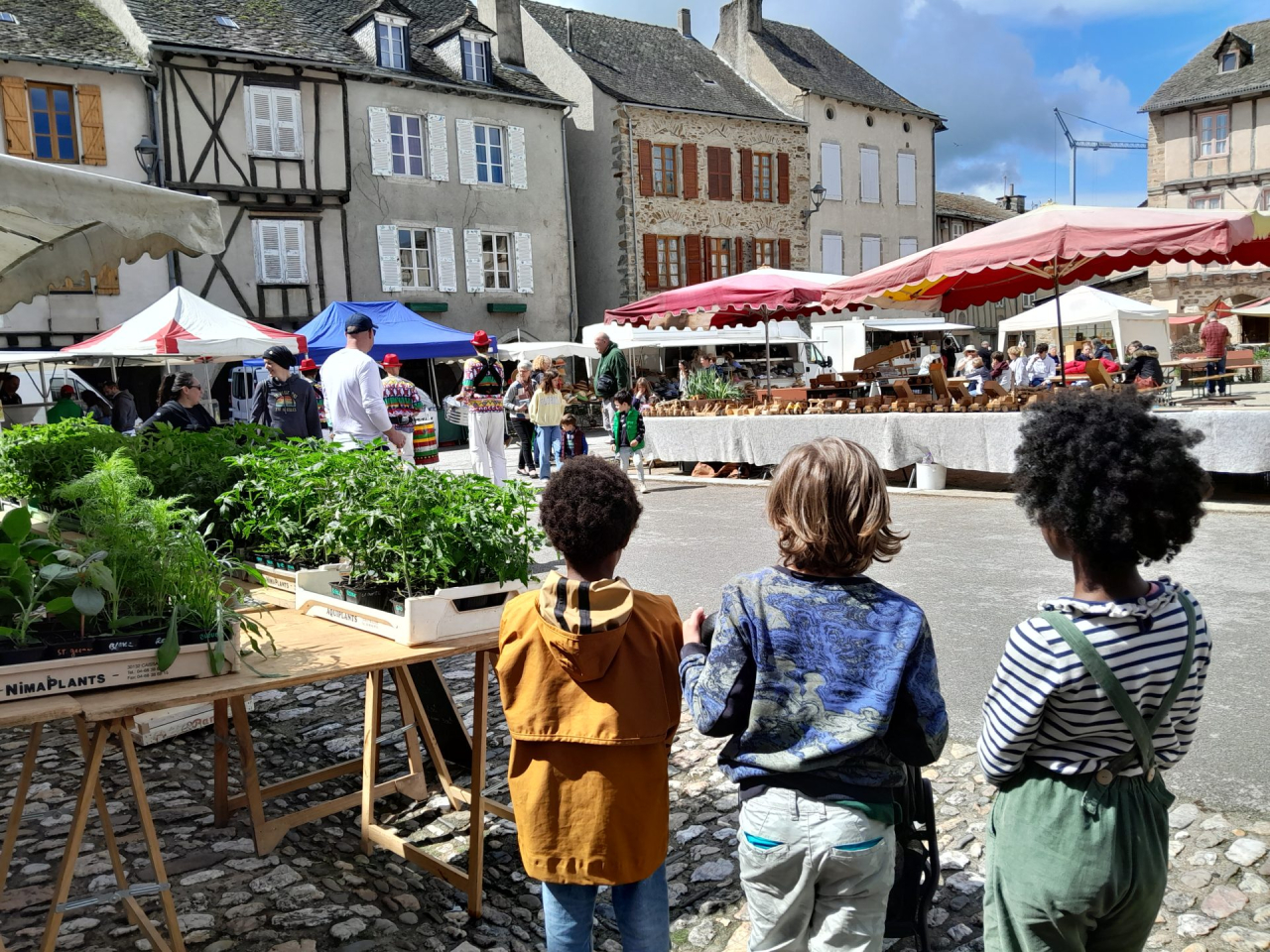 Le marché de plein vent